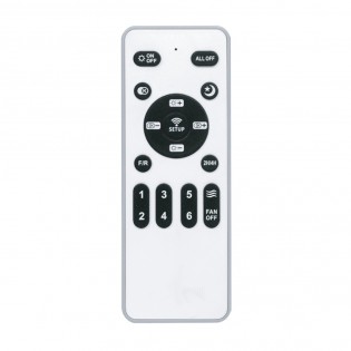 LED Ceiling Fan Milfero White CCT Dim (20W)