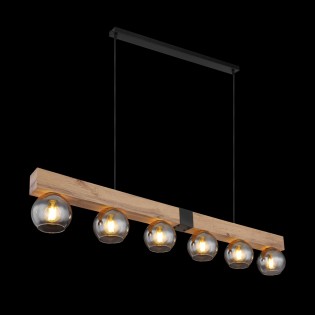 Lámpara colgante Moitas (6 Luces)