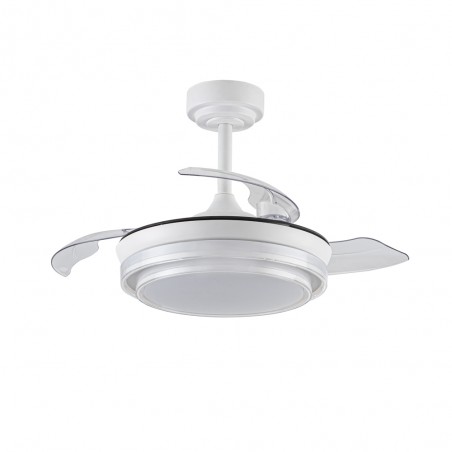 LED Fan Folding blades Mesina Mini White CCT Dim (46W)