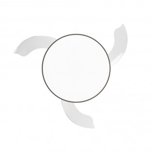 LED fan with folding blades Tamero Ash CCT Dim (46W)
