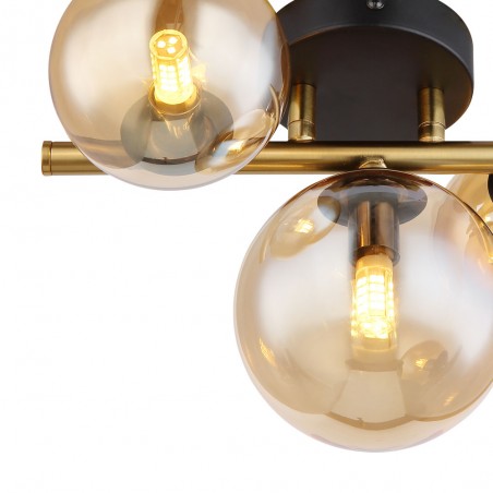 Plafón de techo Riha (3 Luces)
