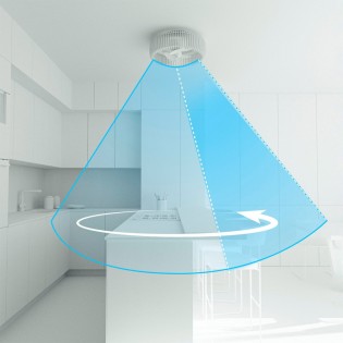 LED Ceiling Fan Alan Move CCT Dim (38W)