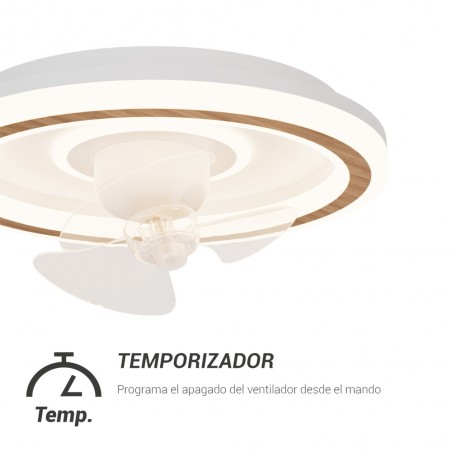 LED Ceiling Fan Alan Move CCT Dim (38W)