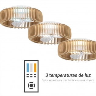 Ventilador de techo LED Daya CCT Dim (32W)