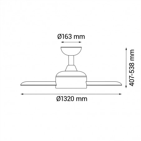 Ventilador de techo Lola