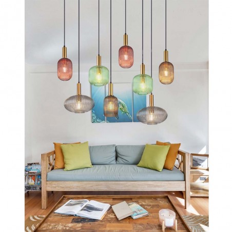 Pendant lamp lineal Normy (8 Lights)