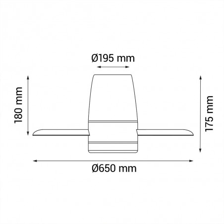 VT 65 DC 21W CCT BL ABS MONTY