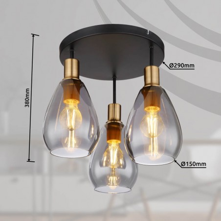 Flush light Fanni