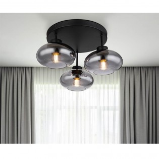 Plafón de techo Shaun (3 Luces)