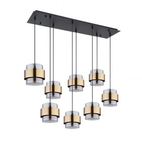 Pendant lamp linear Milley (8 Lights)