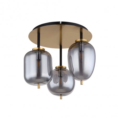 Flush light Blacky (3 Lights)