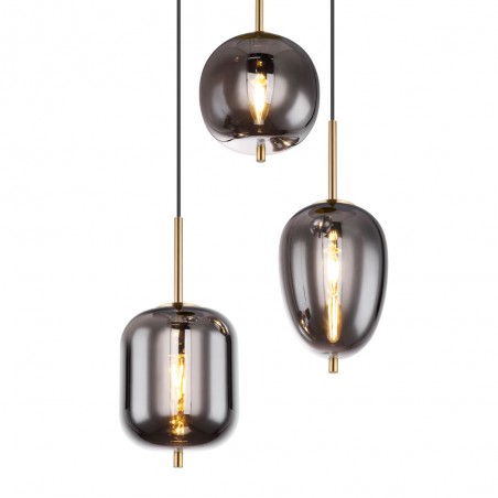 Lámpara colgante Blacky (3 Luces)
