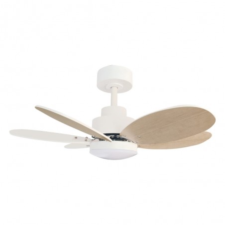 Ventilator mit LED-Licht Rainbow CCT (18W)