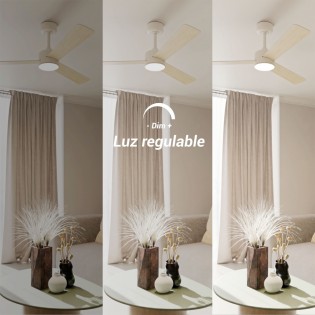 Ventilador de techo LED Baloo Evo L CCT Dim (20W)