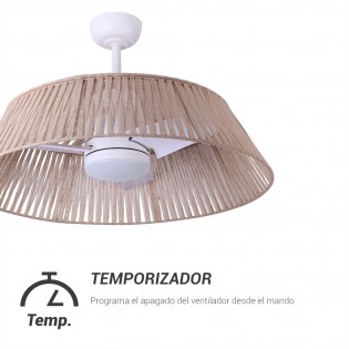 LED Ceiling Fan Gema CCT Dim (18W)