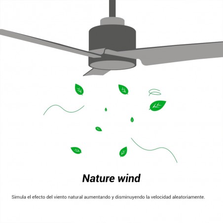 LED Ceiling Fan Gema CCT Dim (18W)