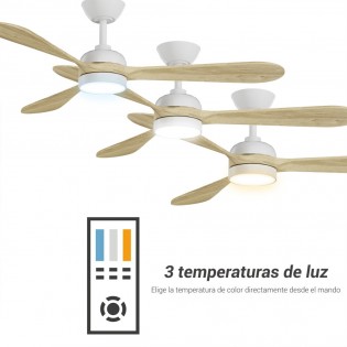 LED Ceiling Fan Tonda CCT Dim (20W)
