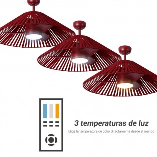 LED Ceiling Fan Terra CCT Dim (18W)