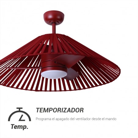 LED Ceiling Fan Terra CCT Dim (18W)