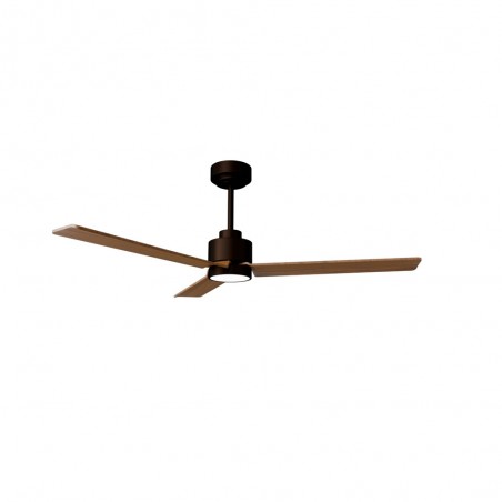 LED Ceiling Fan Anne Brown CCT Dim (20W)