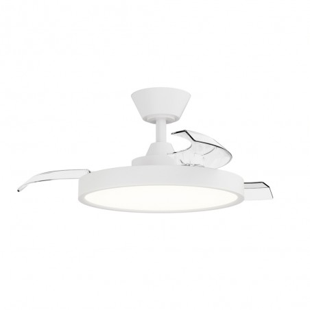 LED ceiling fan retractable blades Bombay Estilo S CCT Dim (24W)