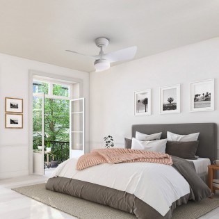 LED Ceiling Fan Tropic CCT Dim (22W)