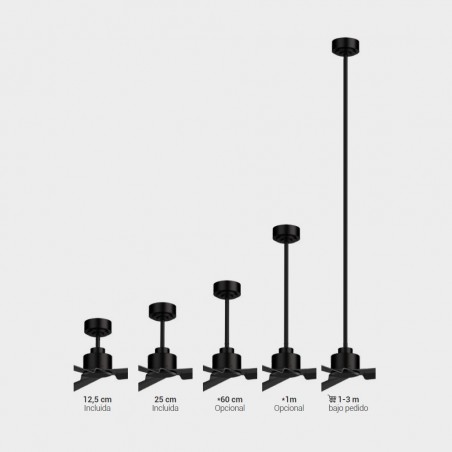 Ceiling Fan Anne Black