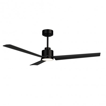 Ventilador de techo LED Anne Negro CCT Dim (20W)