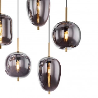 Pendant lamp Blacky (8 Lights)