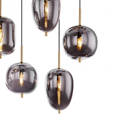 Pendant lamp Blacky (8 Lights)
