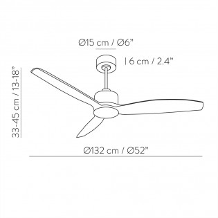Ventilador de techo Garbin