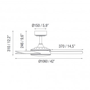 Ceiling Fan Mallorca S