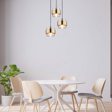 Pendant lamp Milley (3 Lights)