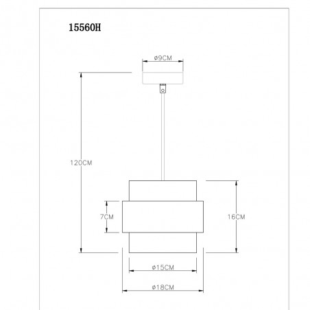 Pendant lamp Milley