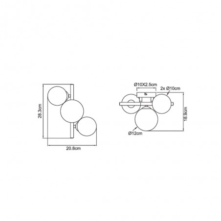 Flush light Riha