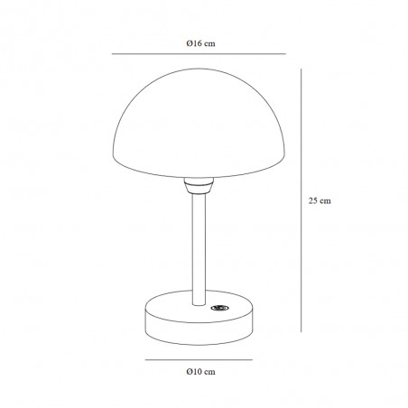 Rechargeable table lamp LED Ellen To-Go (2.8W)