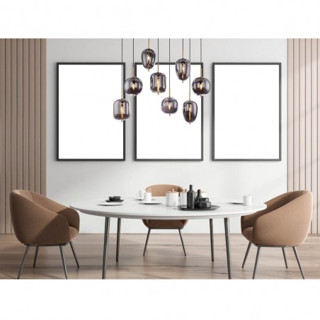 Pendant lamp Blacky (8 Lights)