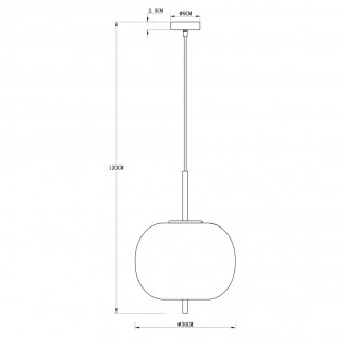 Pendant lamp Blacky
