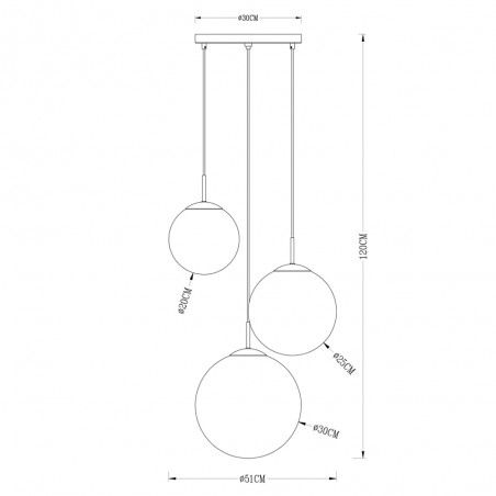 Ceiling lamp Varus