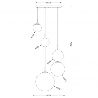 Ceiling lamp Varus (5 Lights)