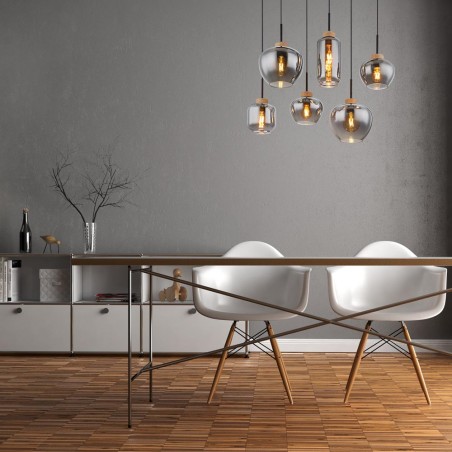 Ceiling lamp Matt (6 Lights)