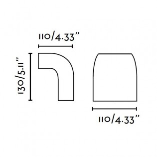 Aplique exterior KLAMP (1 luz)