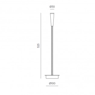 LED Wall Light Flexi Leather (3W)