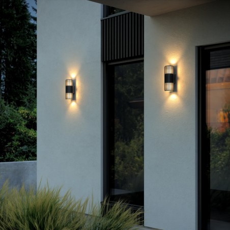 Aplique de exterior Aludra (2 luces)