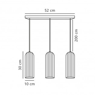 Pendant Lamp Miella (3 lights)