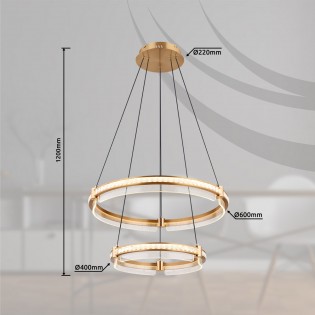 Lámpara colgante LED Blondie (78W)