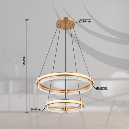 Lámpara colgante LED Blondie (78W)