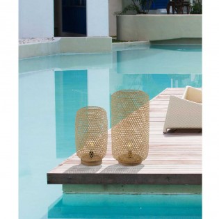 Lámpara de mesa boho Mirena