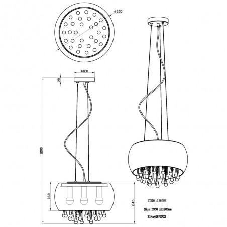 Ceiling lamp Kalla