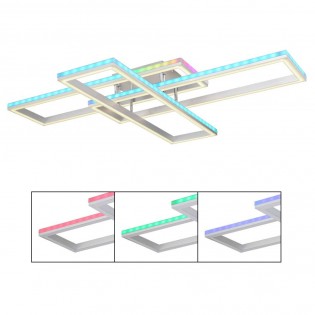 Plafón de techo LED Salmos CCT RGB Dim (50W)